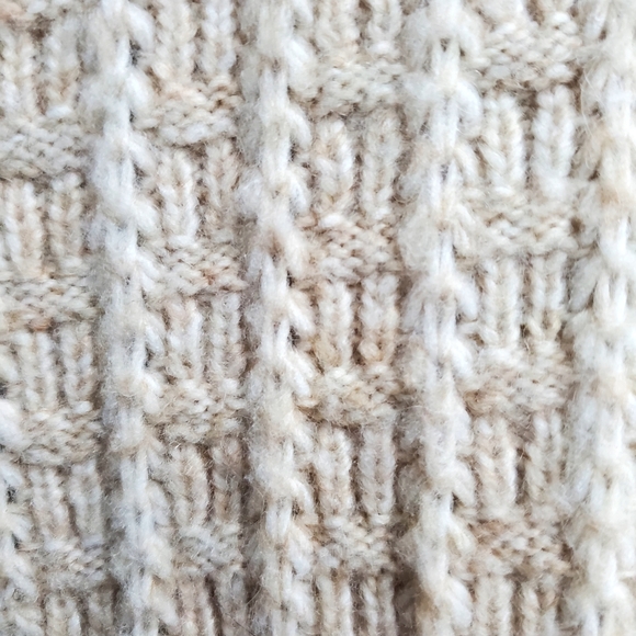 Tahari Knit Cream and Black Tipped Cardigan Sweater Jacket XS - Picture 5 of 5